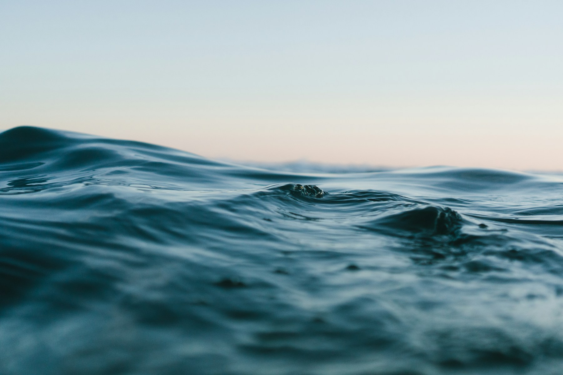 Ocean waves in evening light — visual inspiration